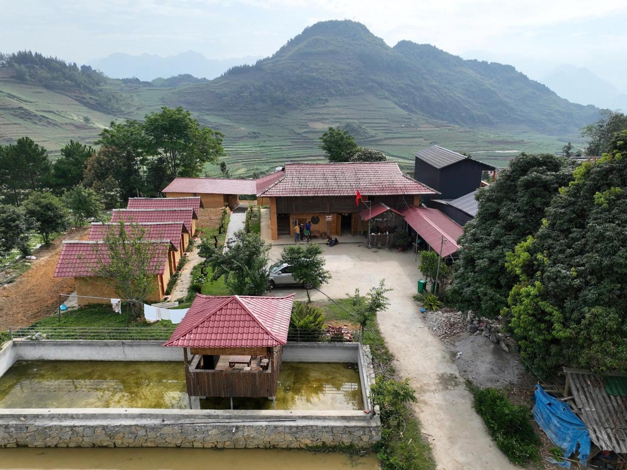 Homestay Kiên Mán Ha Giang Exterior foto